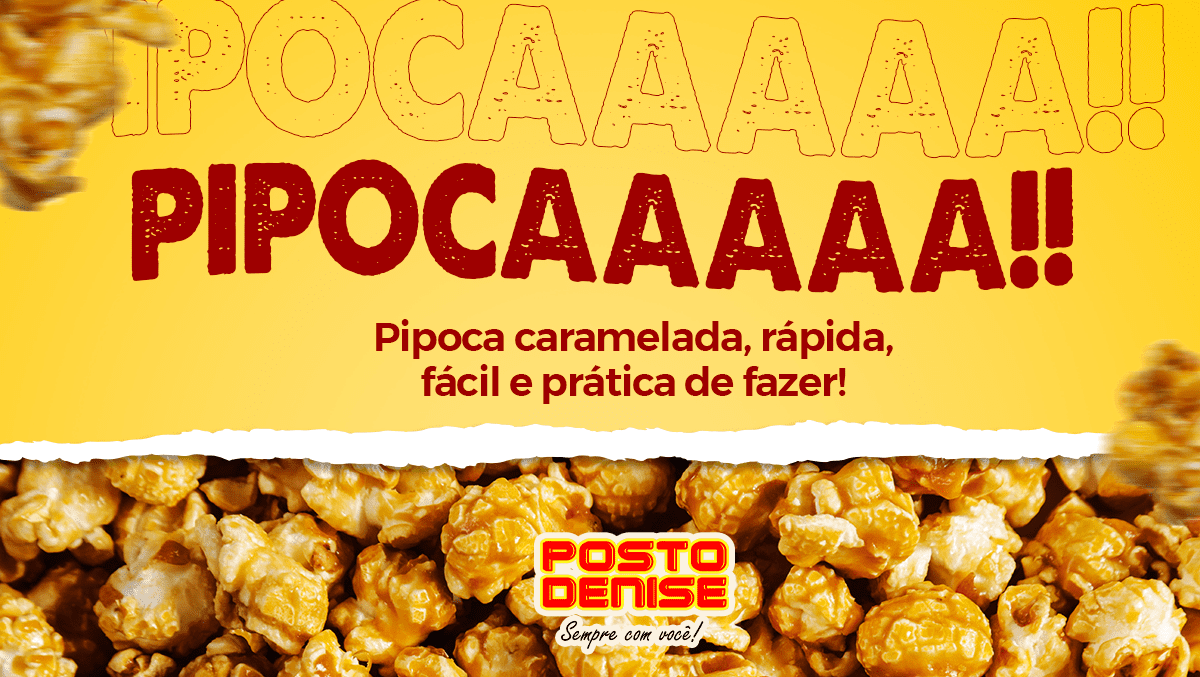 Pipoca Caramelizada Receita F Cil E R Pida Para O Lanche Da Tarde